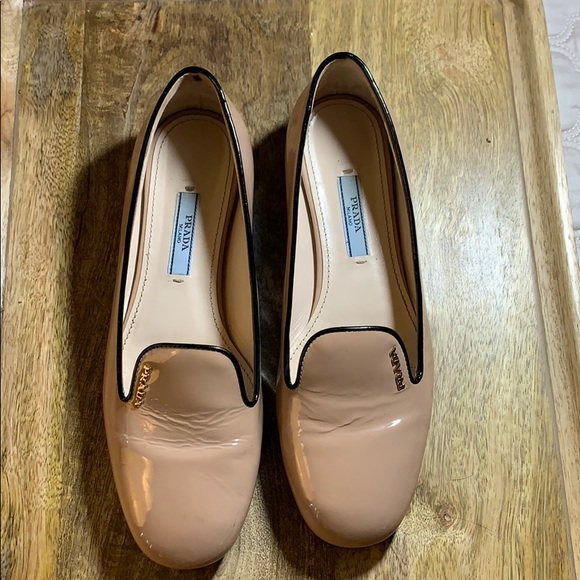 Prada Shoes - PRADA Pink Patent leather Loafers